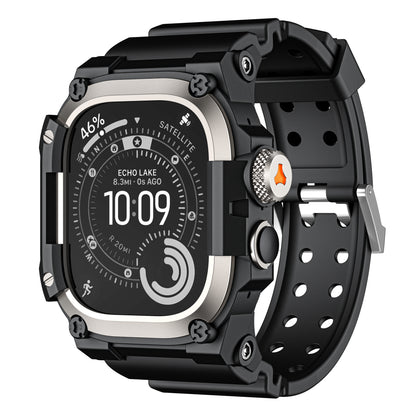Tool-Style Integrated Silicone Band for Apple Watch
