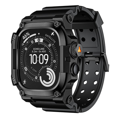 Tool-Style Integrated Silicone Band for Apple Watch