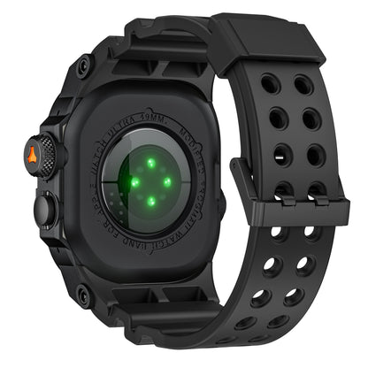 Tool-Style Integrated Silicone Band for Apple Watch