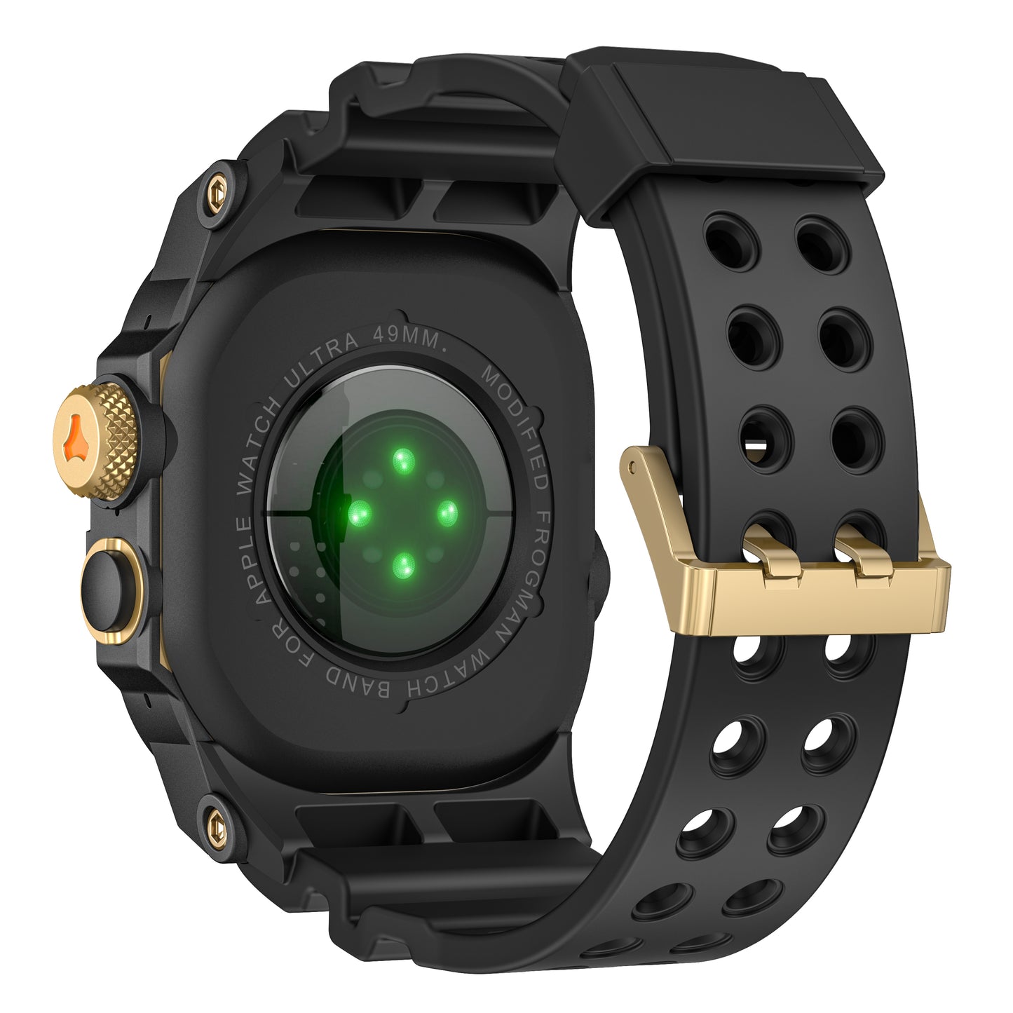 Tool-Style Integrated Silicone Band for Apple Watch