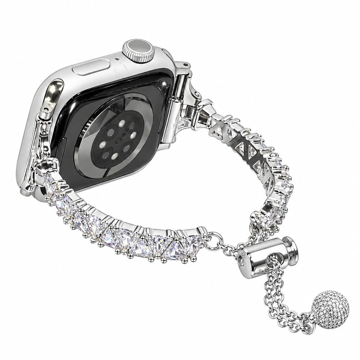 Triangular Crystal Zircon Bracelet Band for Apple Watch