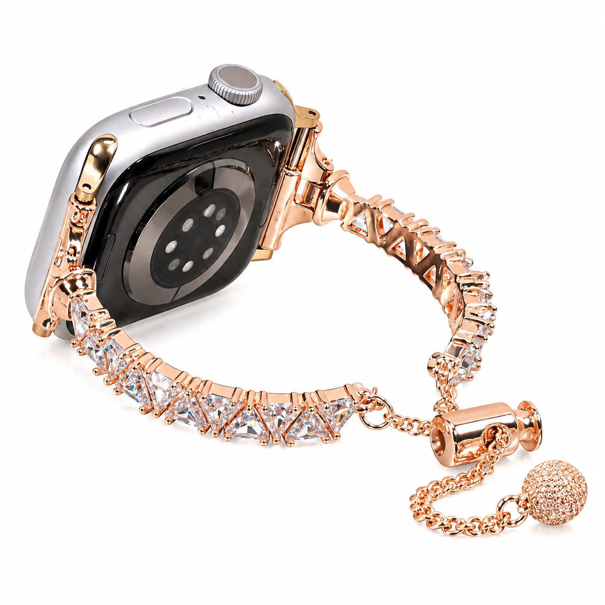 Triangular Crystal Zircon Bracelet Band for Apple Watch