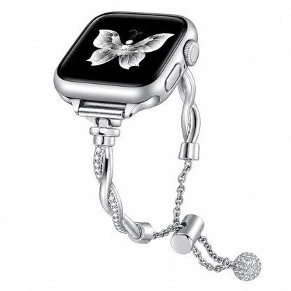 Twisted Crystal Chain Bracelet Band for Apple Watch