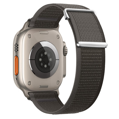 Two-Piece Nylon Loop Band for Apple Watch with Metal End
