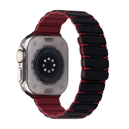 Two-Tone Magnetic Silicone Band for Apple Watch Sport Strap