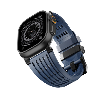 Ventra Sport Silicone Band for Apple Watch Breathable Performance Strap.