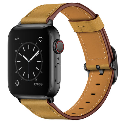 Vintage Cowhide Leather Band for Apple Watch
