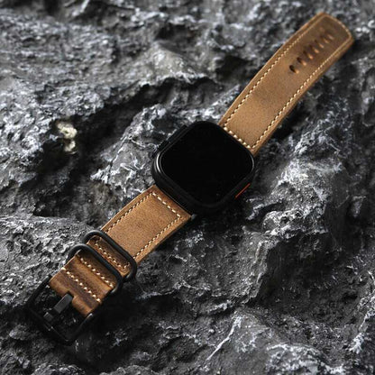 Vintage Ranger Full-Grain Leather Band for Apple Watch