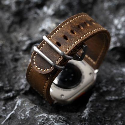 Vintage Ranger Full-Grain Leather Band for Apple Watch