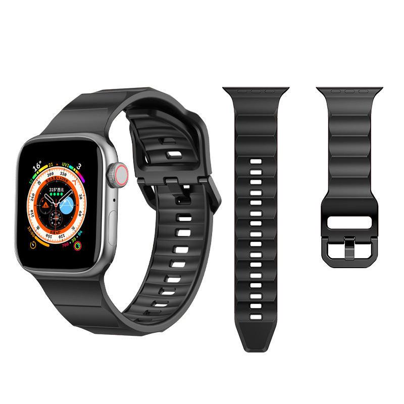 Wave Fluoro Rubber Band for Apple Watch