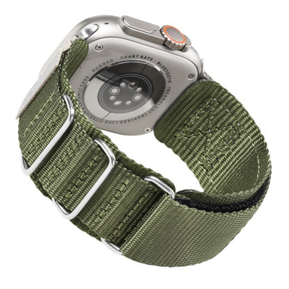 Woven Nylon Hook-and-Loop Band for Apple Watch