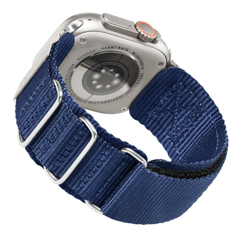 Woven Nylon Hook-and-Loop Band for Apple Watch